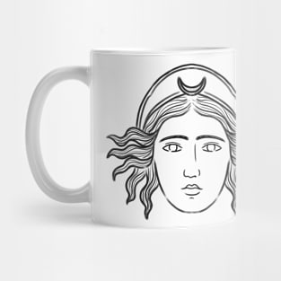 Goddess Face Mug